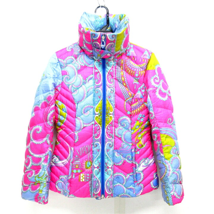 楽天市場】【中古】EMILIO PUCCI(エミリオプッチ) ダウンジャケット 