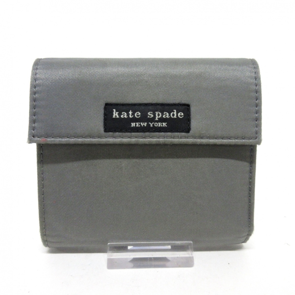 Kate spade(ケイトスペード) 3つ折り財布 カーキ ナイロン
