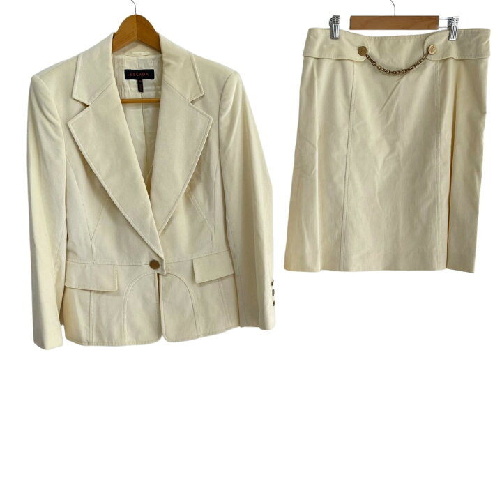楽天市場】【中古】ESCADA(エスカーダ) スカートセットアップ 長袖  