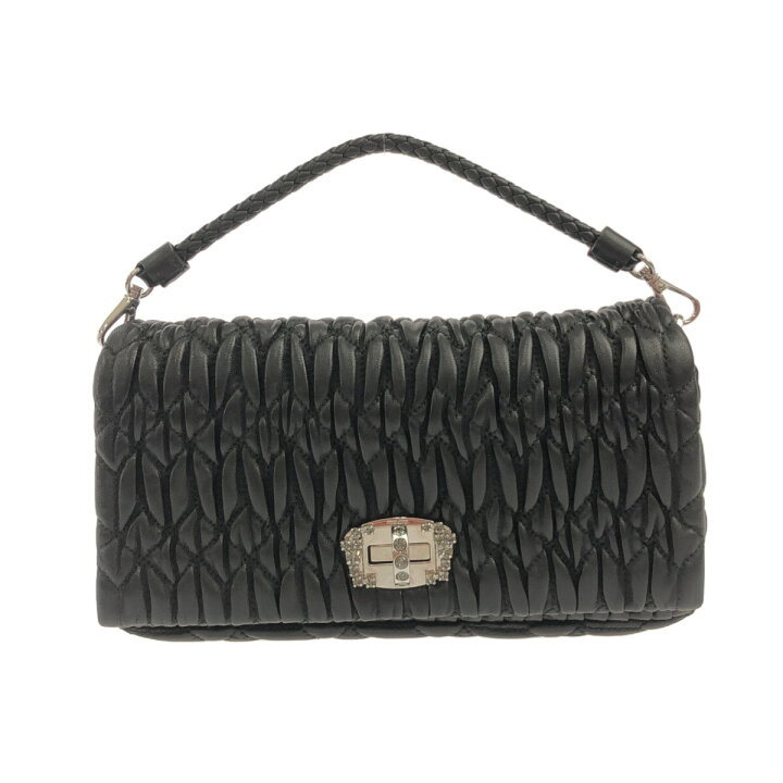楽天市場】【中古】miumiu(ミュウミュウ) ナッパ クリスタル 