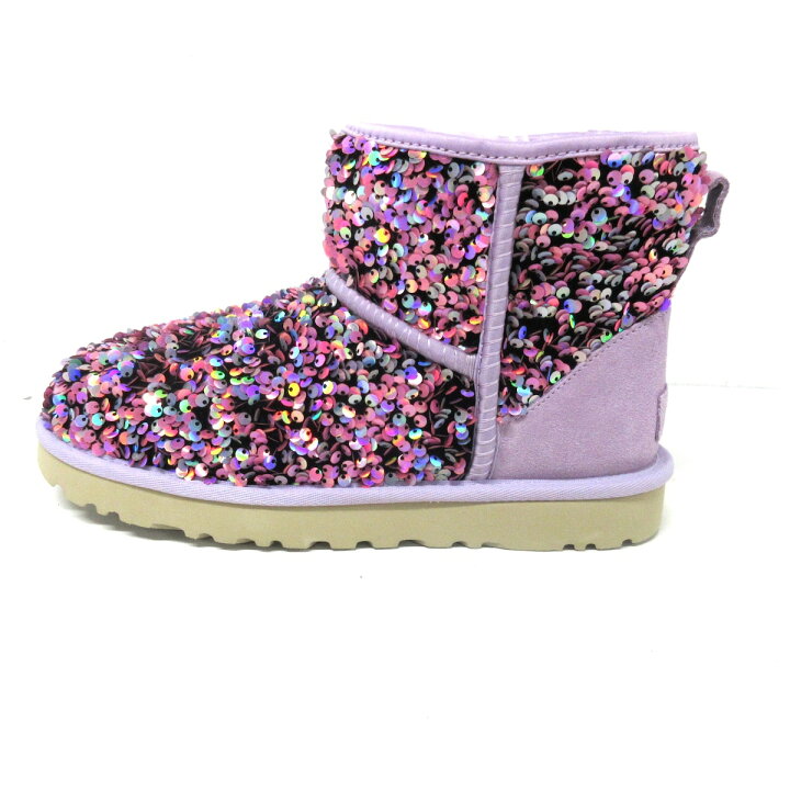 楽天市場】【中古】UGG(アグ) クラシック ミニ ステラ シークイン 