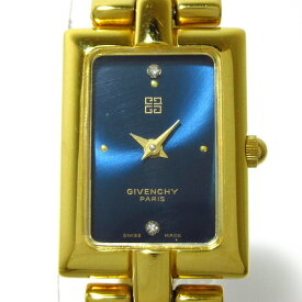 【新着】【中古】GIVENCHY(ジバンシー) 腕時計 ダークネイビー