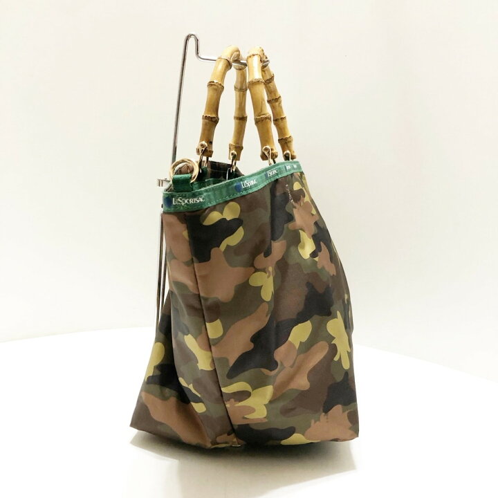 楽天市場】【中古】LESPORTSAC(レスポートサック) トートバッグ 迷彩柄  