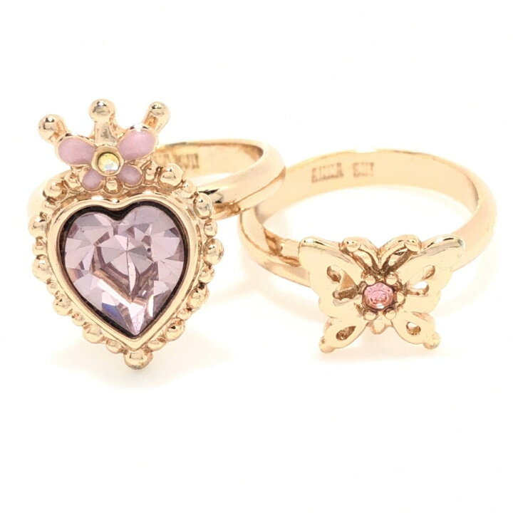 楽天市場】【新着】【中古】ANNA SUI(アナスイ) リング 2連リング 