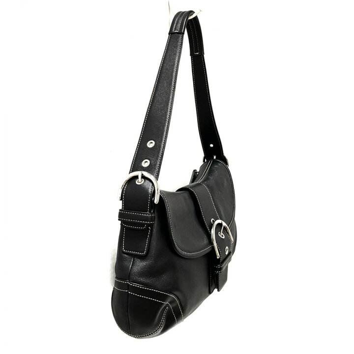 楽天市場】【新着】【中古】COACH(コーチ) ソーホーレザーフラップ  