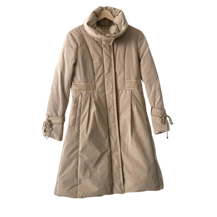 楽天市場】【中古】COURREGES(クレージュ) ダウンコート 冬物/フード 