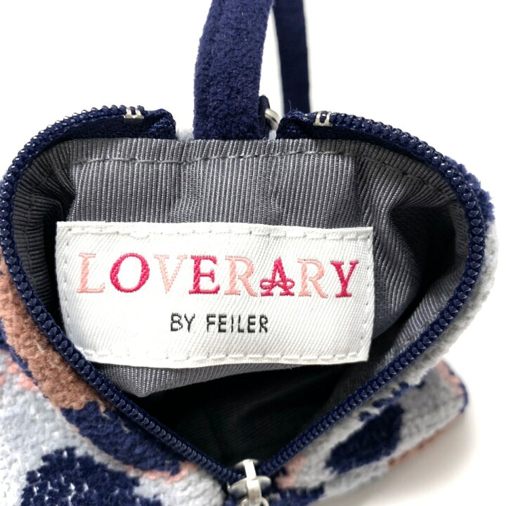 完売品LOVERARY BY FEILER レオパード ネイビーバッグ 楽天市場 