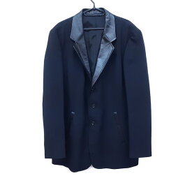 【中古】yohjiyamamoto(ヨウジヤマモト) ジャケット 長袖/POUR HOMME/秋/冬 黒