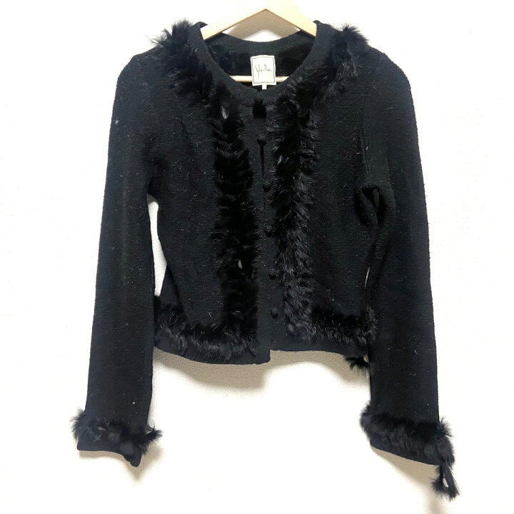 楽天市場】【中古】Sybilla(シビラ) カーディガン 長袖 黒 : ブラン  