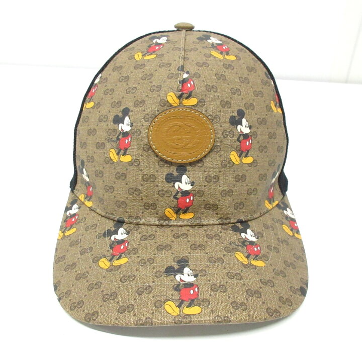 楽天市場】【中古】GUCCI(グッチ) ベースボールキャップ キャップ 