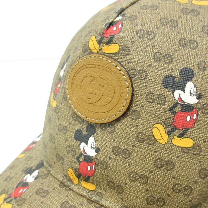 楽天市場】【中古】GUCCI(グッチ) ベースボールキャップ キャップ 