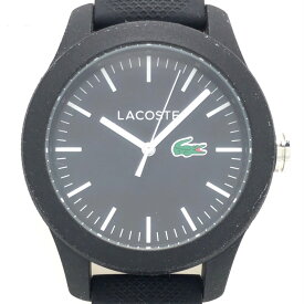 【新着】【中古】Lacoste(ラコステ) 腕時計 黒