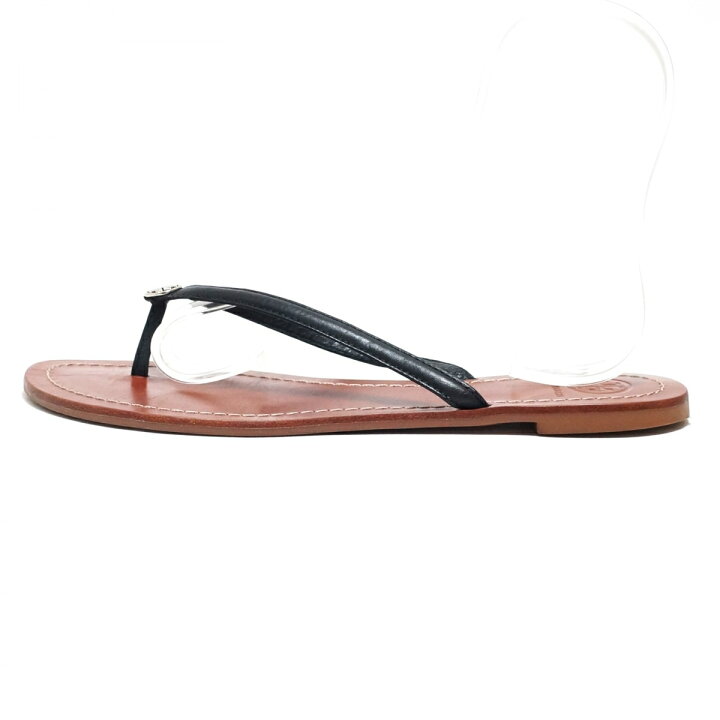 楽天市場】【中古】TORY BURCH(トリーバーチ) ビーチサンダル 黒 
