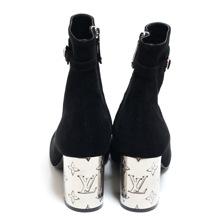楽天市場】【中古】LOUIS VUITTON(ルイヴィトン) ショートブーツ 
