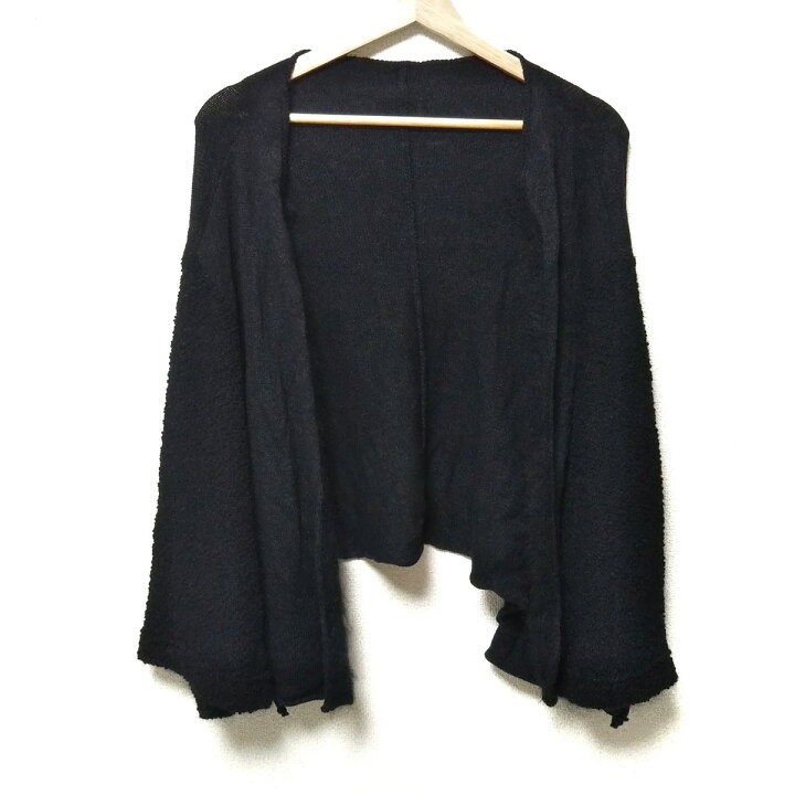 楽天市場】【中古】芽風(メフウ/センソユニコ) カーディガン 七分袖 黒  