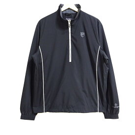 【新着】【中古】Munsingwear(マンシングウェア) ブルゾン 長袖/プルオーバー/春/秋 黒×白