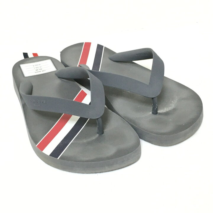 楽天市場】【新着】【中古】THOM BROWNE(トムブラウン) ビーチサンダル 