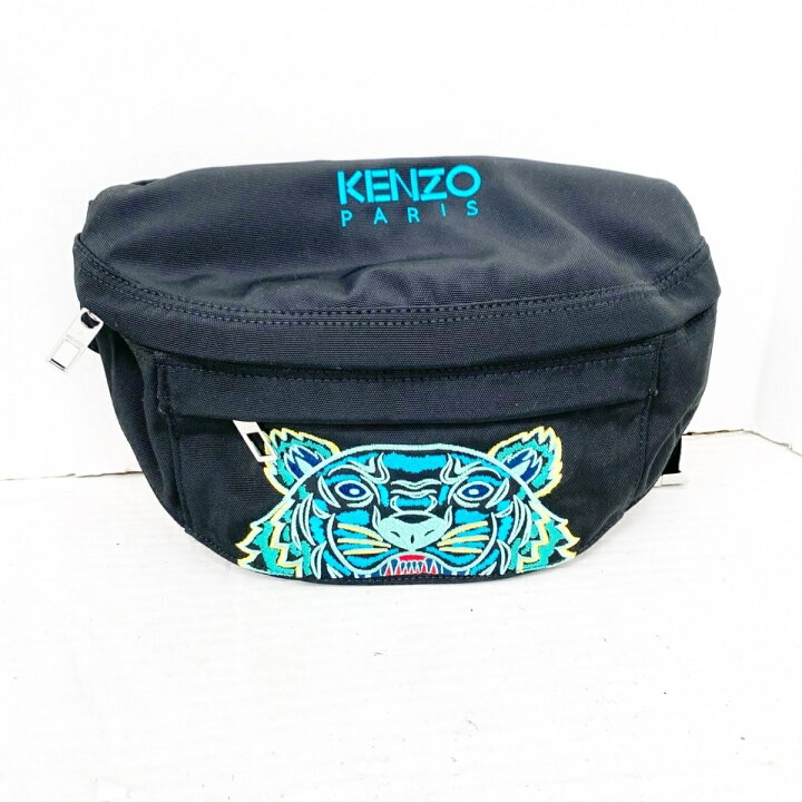 楽天市場】【中古】KENZO(ケンゾー) ウエストポーチ 刺繍/タイガー 