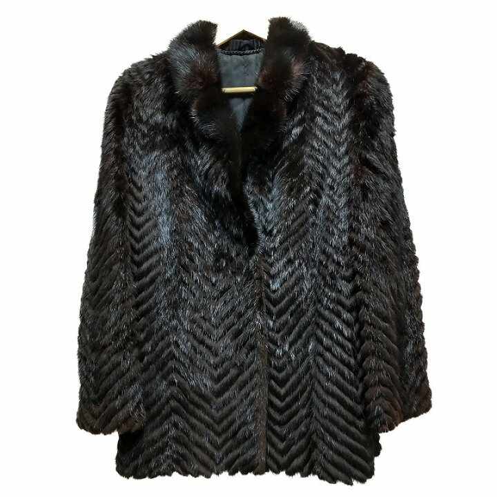 楽天市場】【中古】SAGA MINK(サガミンク) コート 毛皮/長袖/ショート 
