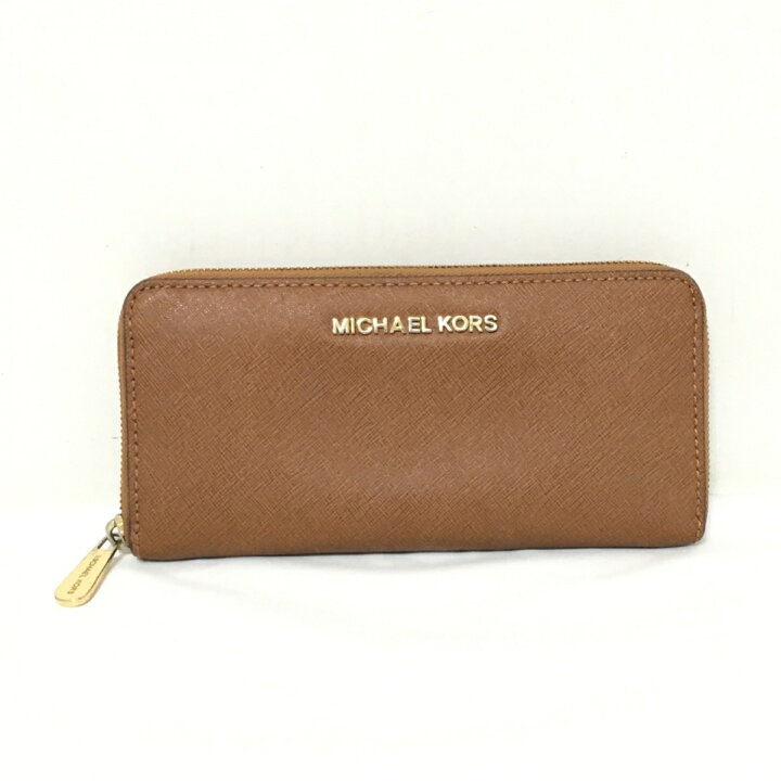 楽天市場】【中古】MICHAEL KORS(マイケルコース) 長財布 ラウンド 
