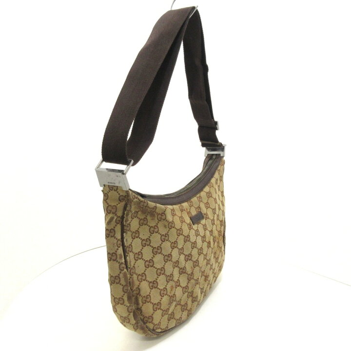 楽天市場】【中古】GUCCI(グッチ) GG柄 ショルダーバッグ ベージュ 