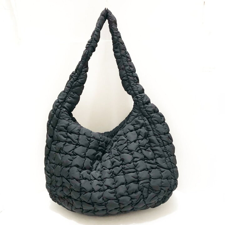 楽天市場】【中古】COS(コス) ショルダーバッグ 黒 ポリエステル 