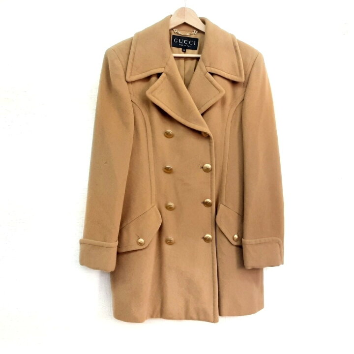 楽天市場】【中古】GUCCI(グッチ) コート 長袖/冬 ブラウン : ブラン 