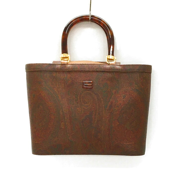 楽天市場】【新着】【中古】ETRO(エトロ) トートバッグ ペイズリー柄  