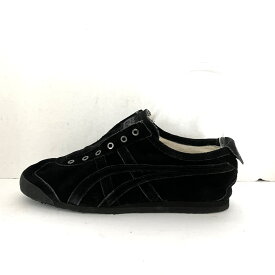 【中古】asics Onitsuka Tiger(アシックス・オニツカタイガー) スニーカー 黒 スエード