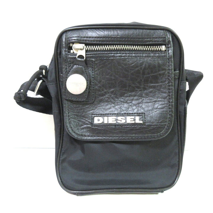 楽天市場】【中古】DIESEL(ディーゼル) ショルダーバッグ 斜めがけ 黒  