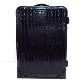 【中古】RIMOWA(リモワ) キャリーバッグ TSAロックナンバー ダークネイビー ポリカーボネイト