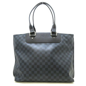 【新着】【中古】LOUIS VUITTON(ルイヴィトン) カバヴォワヤージュ トートバッグ ダミエコバルト ダミエ・キャンバス