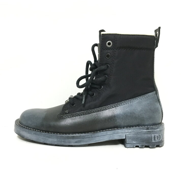 楽天市場】【新着】【中古】DIESEL(ディーゼル) ショートブーツ 黒 