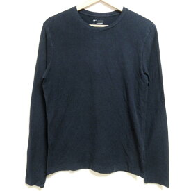 【中古】JILSANDER(ジルサンダー) 長袖Tシャツ クルーネック ダークネイビー