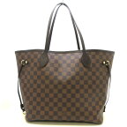 【新着】【中古】LOUIS VUITTON(ルイヴィトン) ネヴァーフルMM トートバッグ エベヌ ダミエ・キャンバス