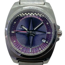 【新着】【中古】PaulSmith(ポールスミス) 腕時計 黒×パープル