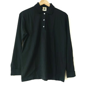 【中古】LANVIN(ランバン) 長袖セーター レギュラーカラー 黒