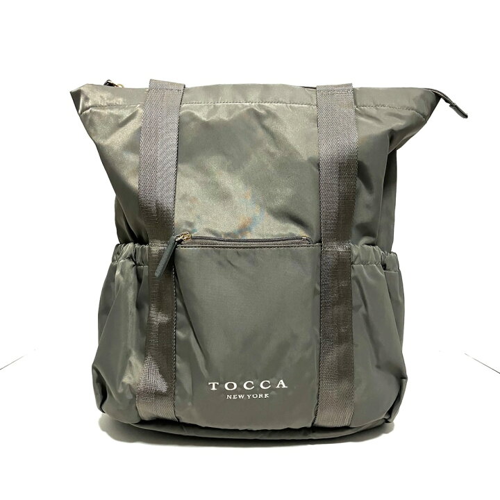 楽天市場】【中古】TOCCA(トッカ) リュックサック 2way グレー 