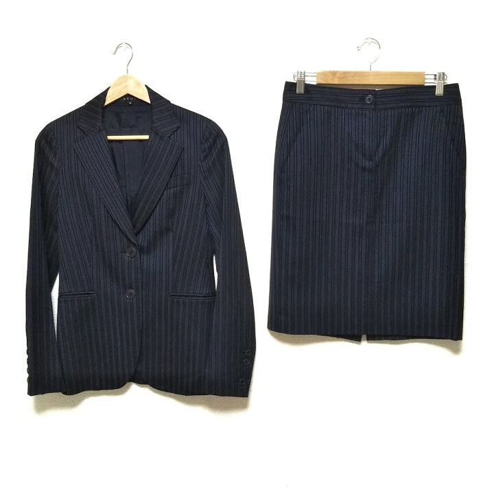 楽天市場】【中古】theory(セオリー) スカートスーツ ストライプ/上下 