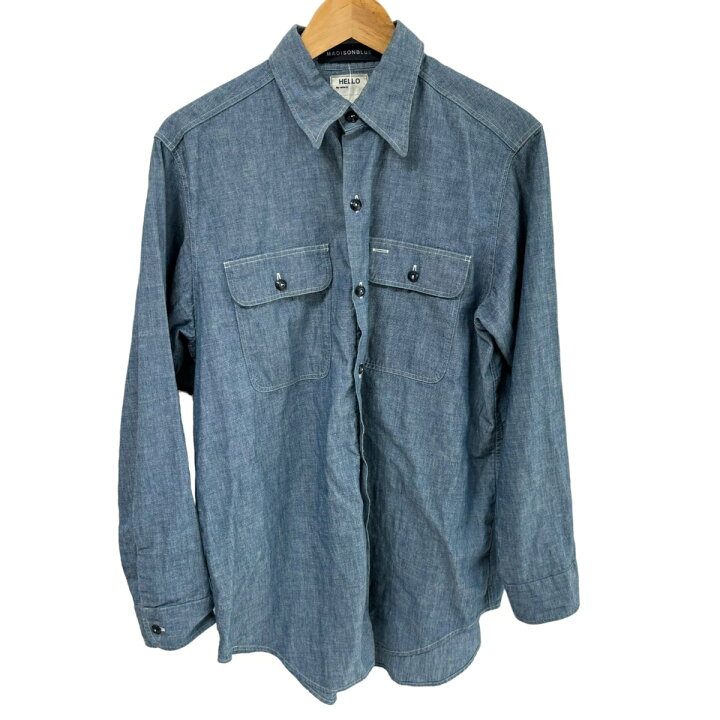 楽天市場】【中古】MADISON BLUE(マディソンブルー) 長袖シャツ ブルー 