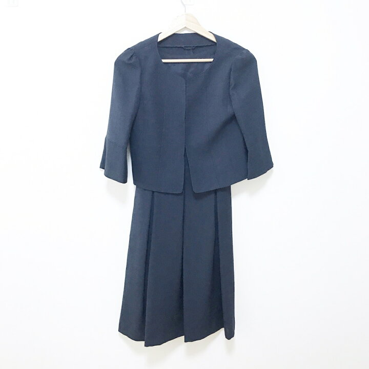 楽天市場】【中古】ANAYI(アナイ) ワンピーススーツ ダークネイビー  