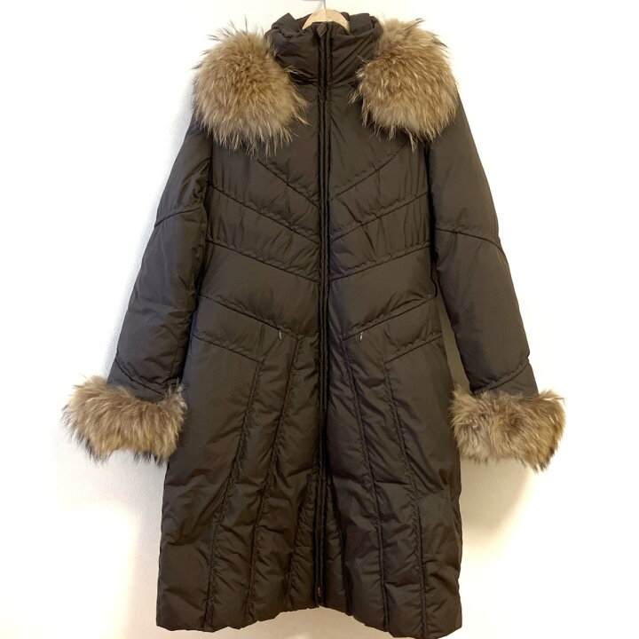 楽天市場】【中古】SEVENTY(セブンティ) ダウンコート 長袖/ファー 