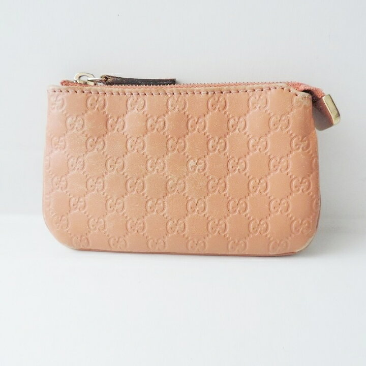 楽天市場】【中古】GUCCI(グッチ) マイクログッチシマ コインケース 