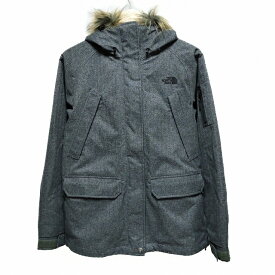 【中古】THE NORTH FACE(ノースフェイス) ブルゾン 長袖/春/秋 グレー×ライトグレー