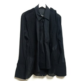 【新着】【中古】yohjiyamamoto(ヨウジヤマモト) 長袖シャツ 黒