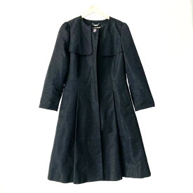 【中古】HARRODS(ハロッズ) コート 長袖/春/秋 ダークネイビー ポリエステル