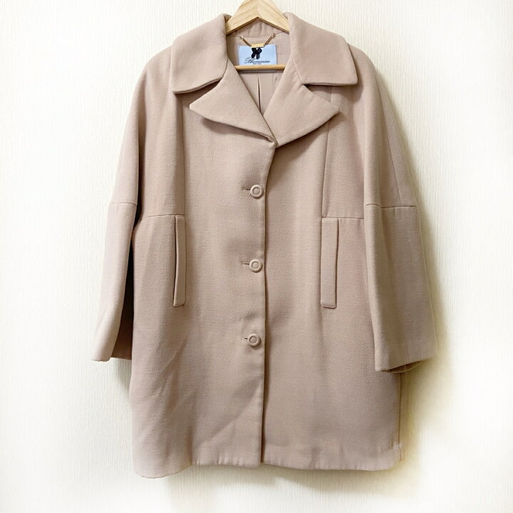 楽天市場】【中古】BLUMARINE(ブルマリン) コート 長袖/冬 ピンク 