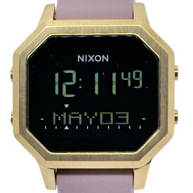 【中古】NIXON(ニクソン) 腕時計 ゴールド