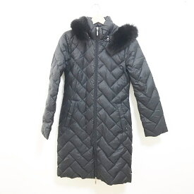 【中古】MONCLER(モンクレール) MELANIE(メラニー) ダウンコート 長袖/キルティング/冬 黒