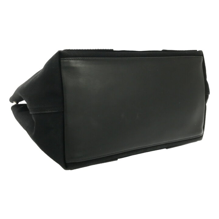 バレンシアガ BALENCIAGA ネイビーカバス トートバッグ キャンバス 